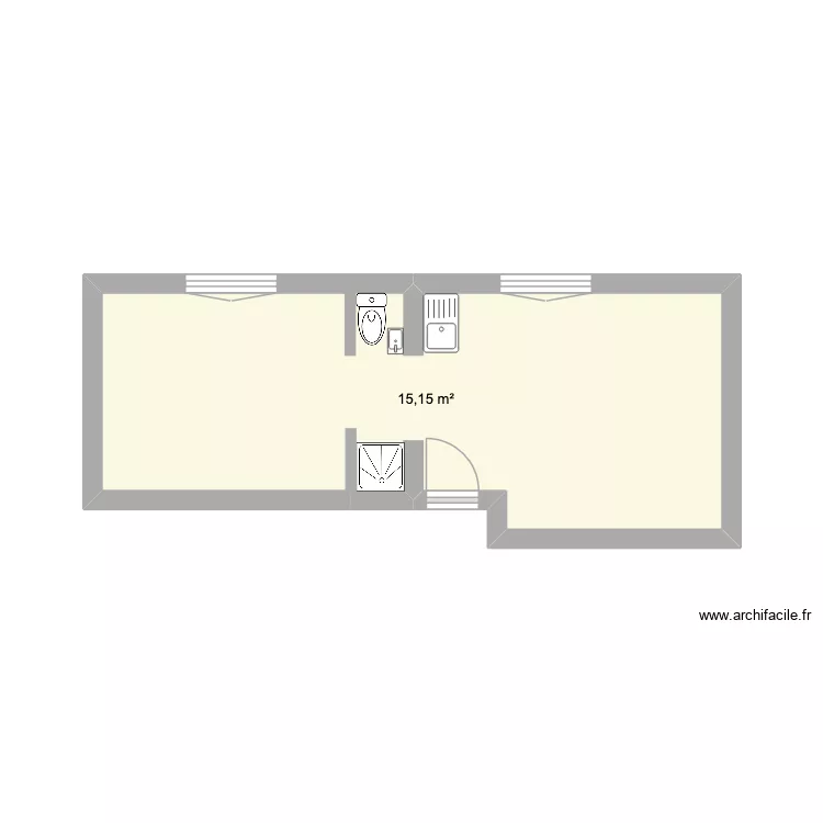 94 daum. Plan de 1 et 15 m² 94 daum. Plan de 1 et 15 m²