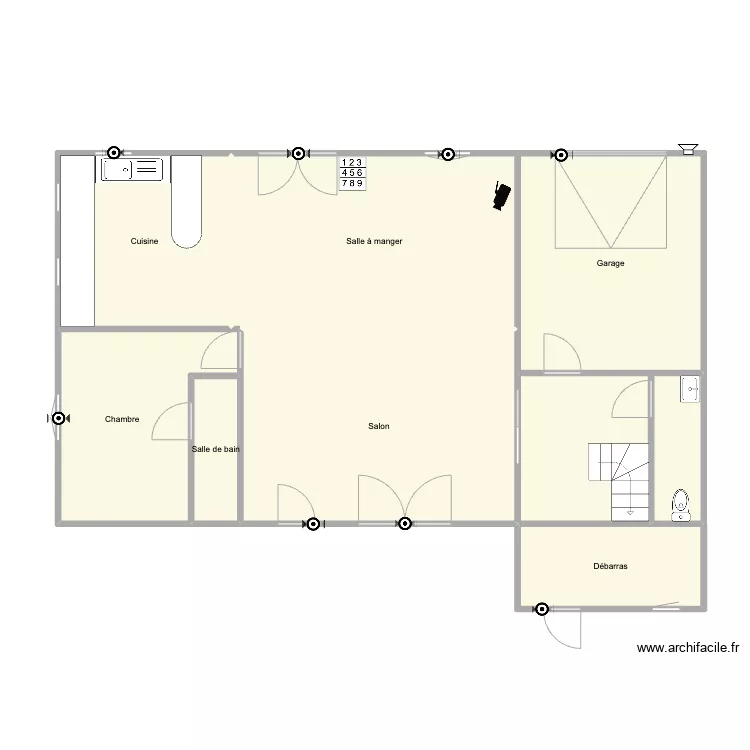 La baule. Plan de La baule. Plan de