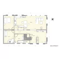 projet 1er &eacute;tage test am&eacute;nagement complet 5.06