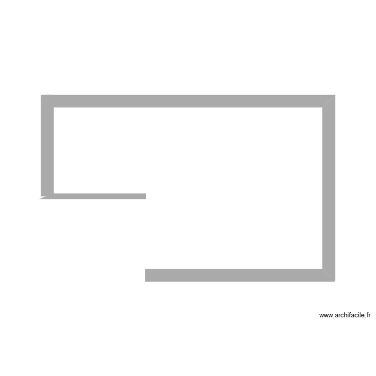 maison cressonniere. Plan de 2  et 17 m²