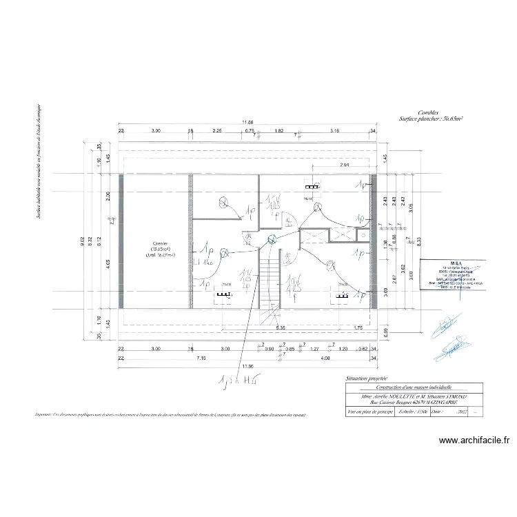 SYMOND ETAGE ELEC. Plan de 