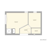 Chambre/Buanderie/Toilette