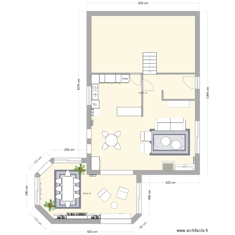 202407 Séjour RIOU. Plan de 0 pièce et 0 m2