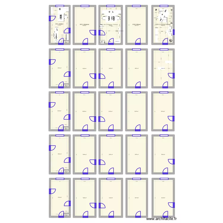 Bureaux Serfobe. Plan de 30 et 483 m² Bureaux Serfobe. Plan de 30 et 483 m²
