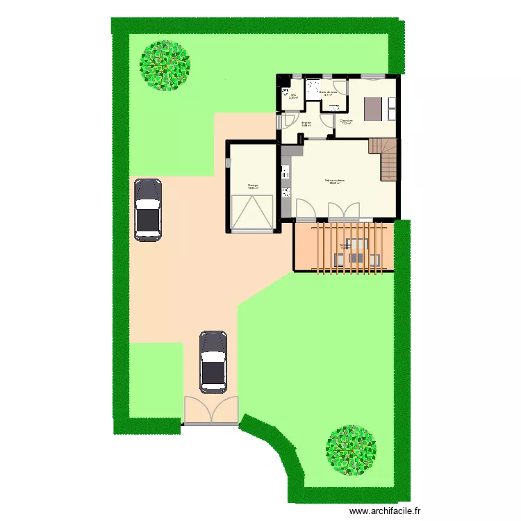 EL BARIAKI villa 8 - 5 ch. Plan de 25  et 471 m²