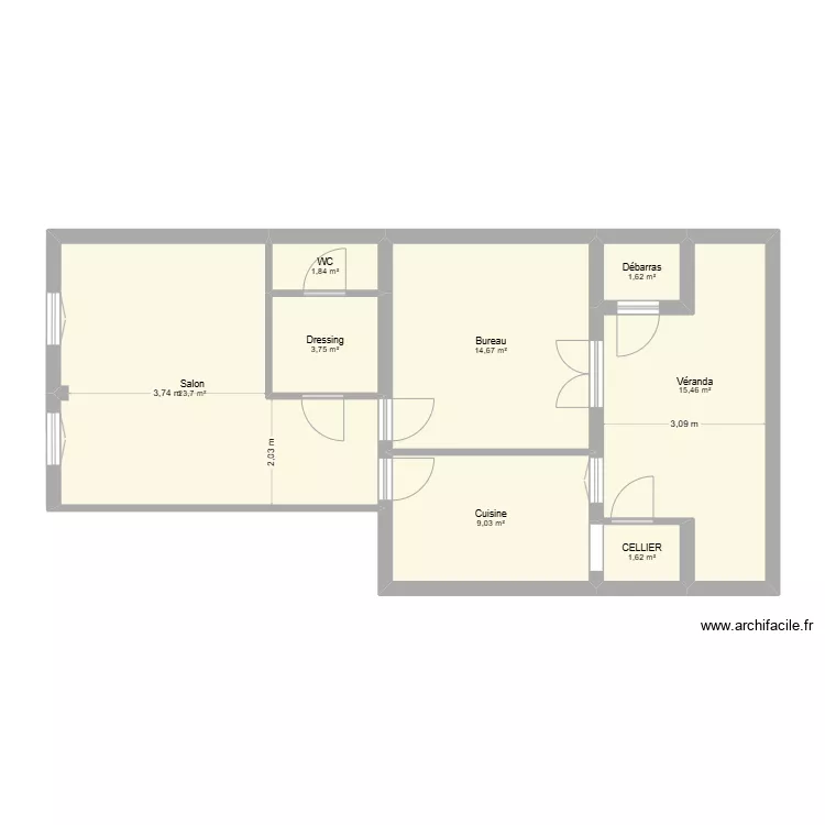 CABRERA RDC. Plan de 