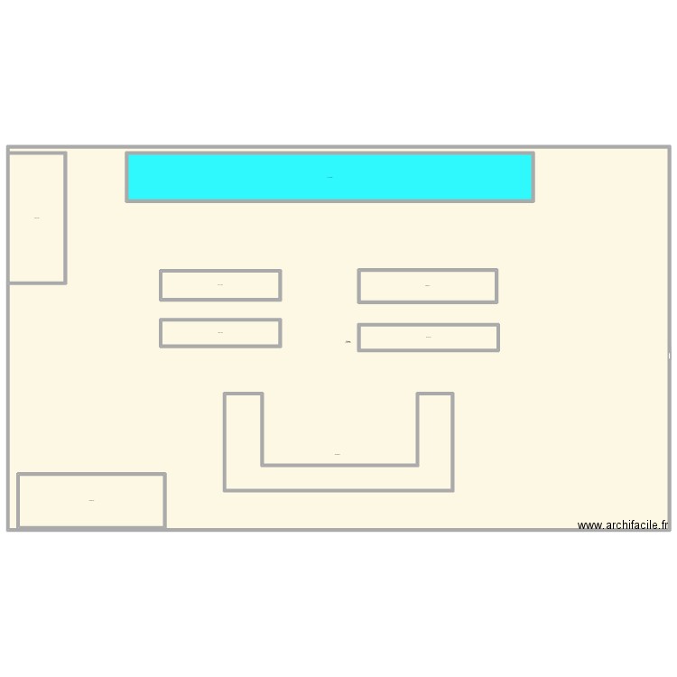 TD2. Plan de 9 pièces et 726 m2