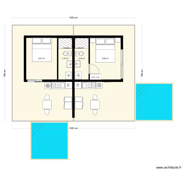 Popotte 12 sept 25. Plan de 