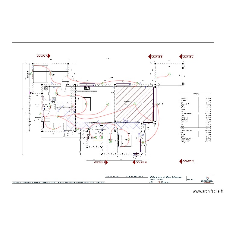 GUITOUNE RDC. Plan de 0 pièce et 0 m2
