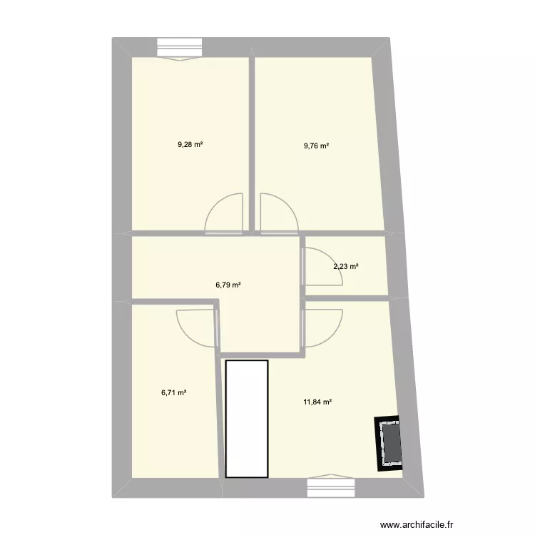 Valmy &eacute;tage c&ocirc;tes ok 1. Plan de 