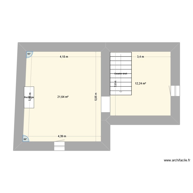 ETAGE 2. Plan de 0 pièce et 0 m2 ETAGE 2. Plan de 0 pièce et 0 m2