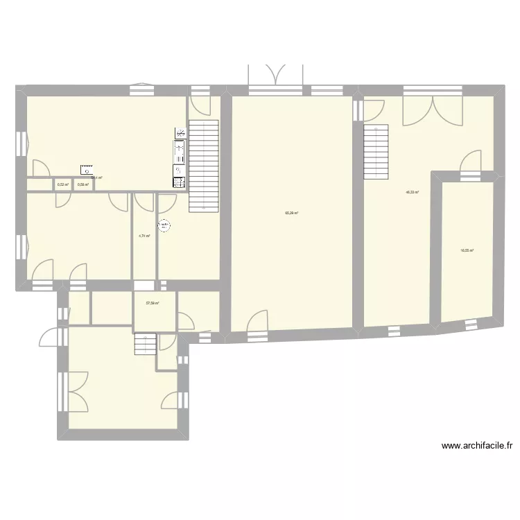 Les prés projet. Plan de 8 et 246 m² Les prés projet. Plan de 8 et 246 m²