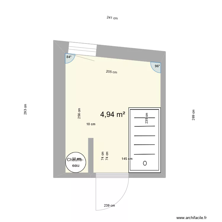 Albertini Louise - projet. Plan de 