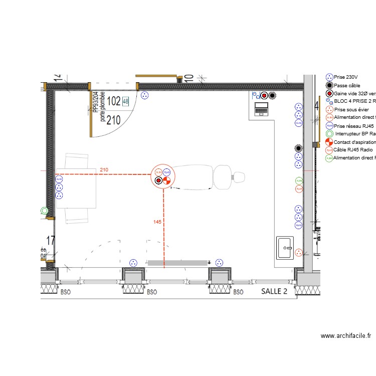 JUSSEY SALLE  ELEC. Plan de 0 pièce et 0 m2