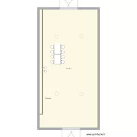 Salle Colard avec table repas 6 personnes