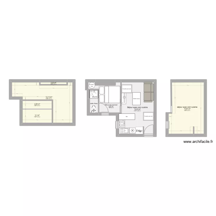 114ARA. Plan de 10 Pièces et 59 m² 114ARA. Plan de 10 Pièces et 59 m²