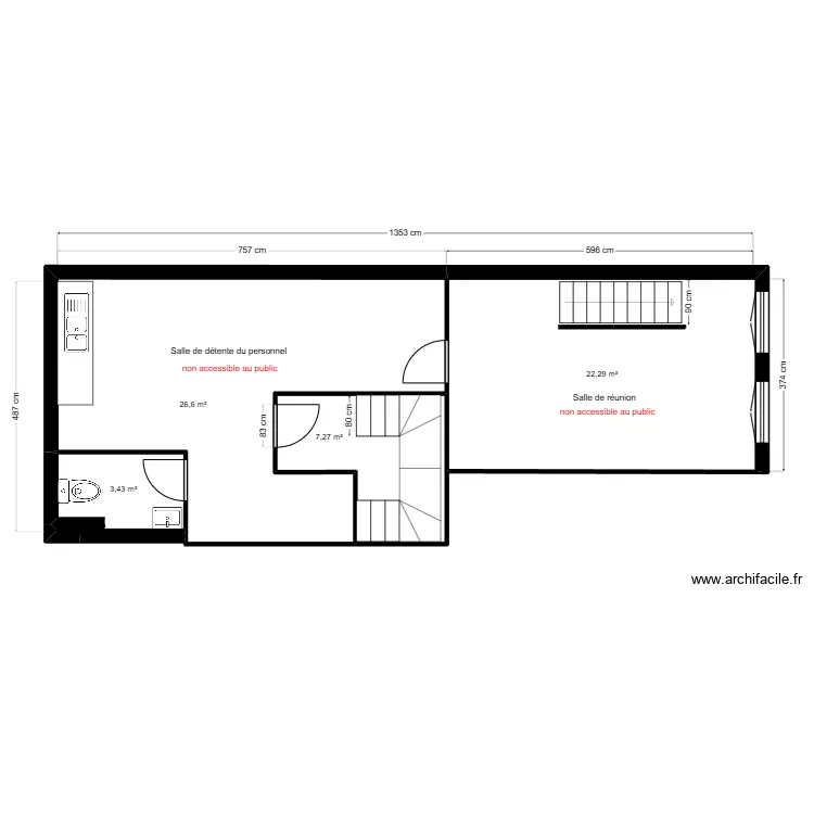 ARS 44 belsunce etage mesure . Plan de ARS 44 belsunce etage mesure . Plan de
