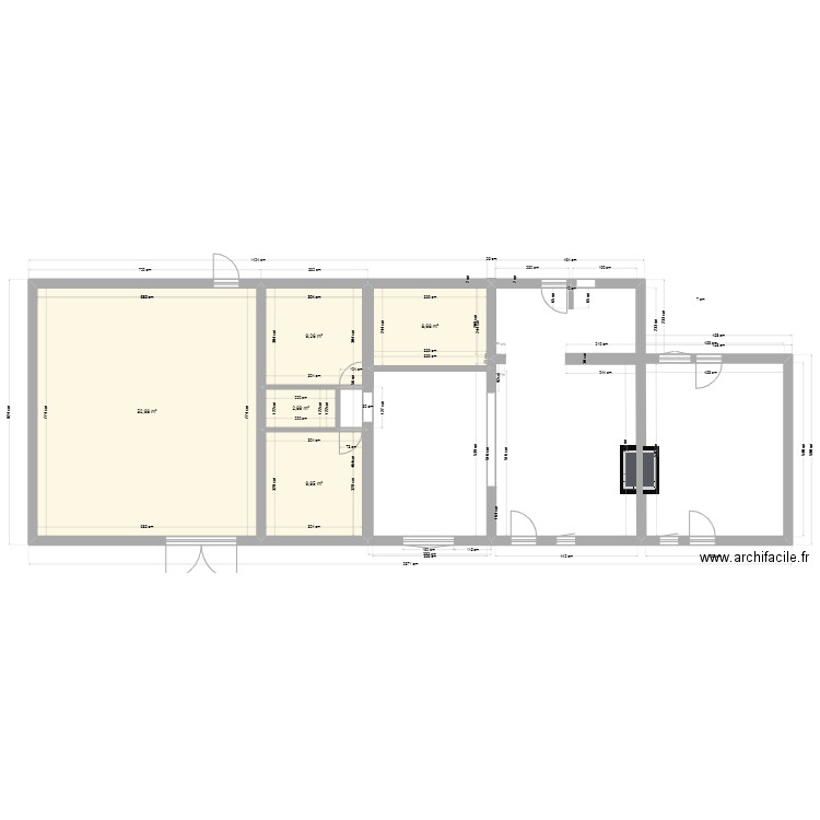 laborde plan achat 1. Plan de 5 pièces et 84 m2