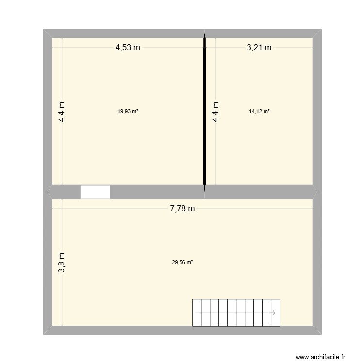 étage. Plan de 0 pièce et 0 m2 étage. Plan de 0 pièce et 0 m2