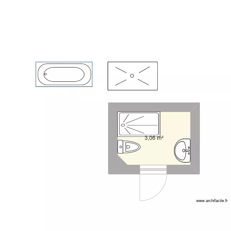 P apr&egrave;s 1. Plan de 