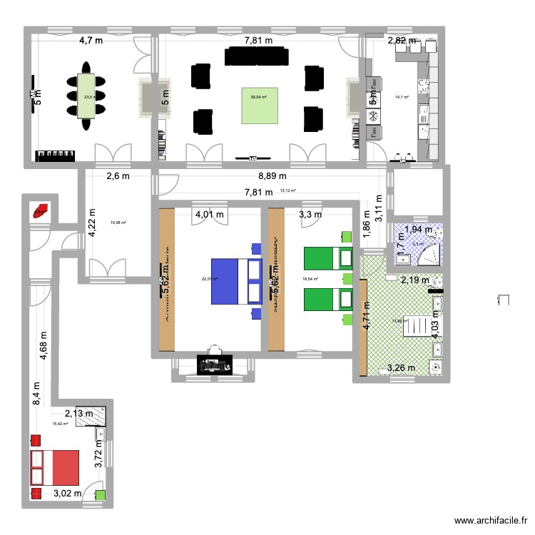 93 KLEBER 3. Plan de 0 pièce et 0 m2
