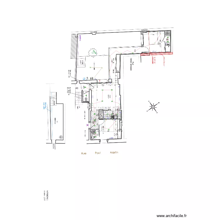 PAUL MARTIN. Plan de 