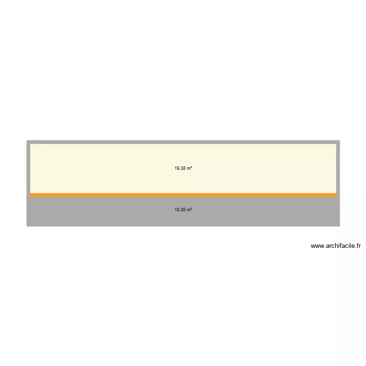 MUR BRUAY. Plan de 