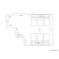 CHAMBRE GARAGE AVEC 6 LITS