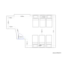 CHAMBRE GARAGE AVEC 6 LITS