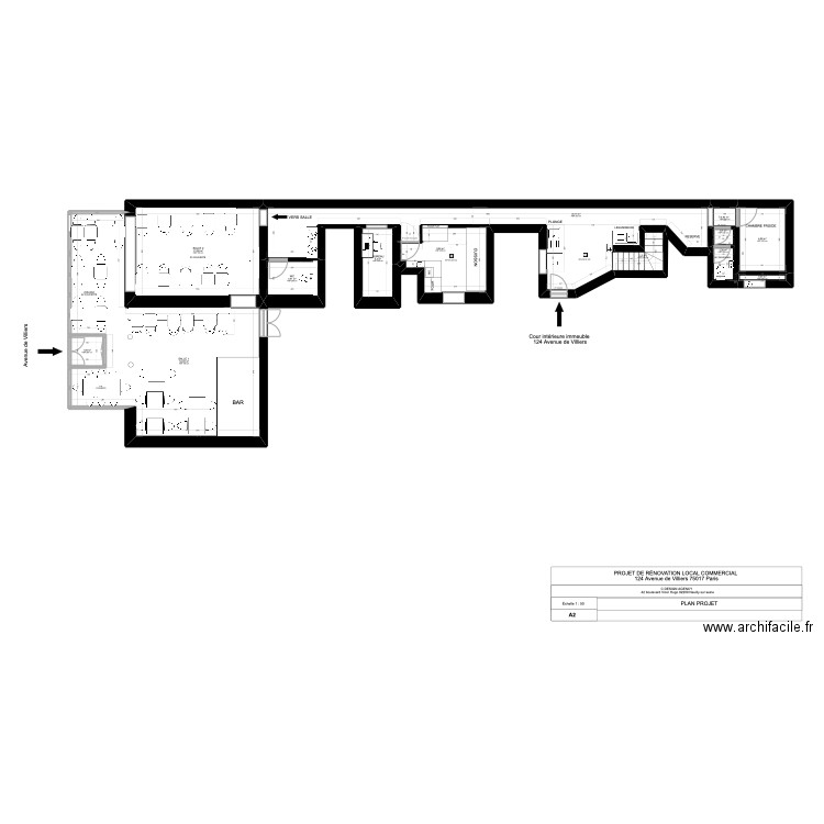 MAISON GABRIEL OPTION 2.1. Plan de 13 pièces et 136 m2