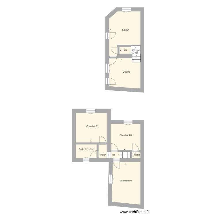 780807989-CARRIERES-FILALI-CROQUIS-P. Plan de 7 pièces et 68 m2