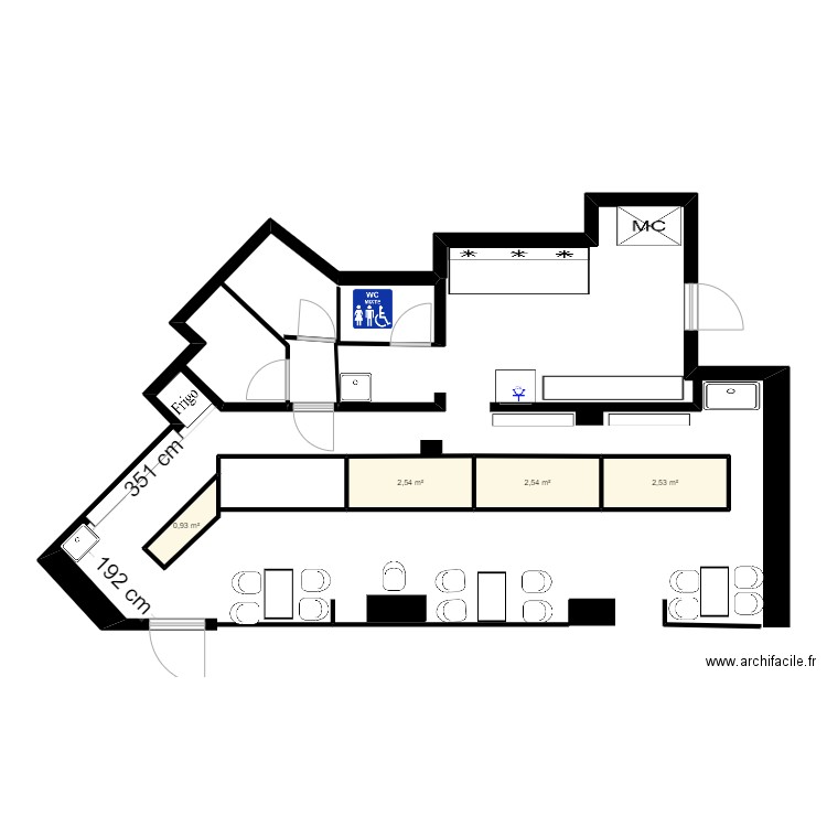berthier. Plan de 0 pièce et 0 m2