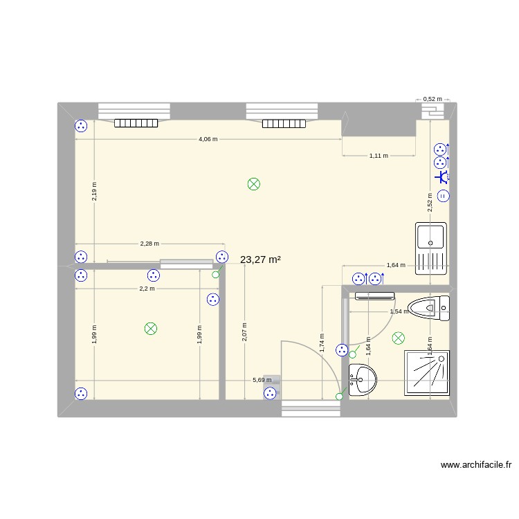 Patay 3. Plan de 0 pièce et 0 m2