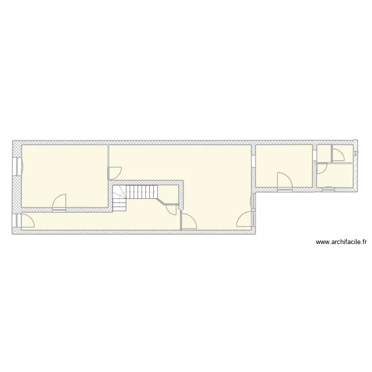RDC. Plan de 3 et 82 m² RDC. Plan de 3 et 82 m²