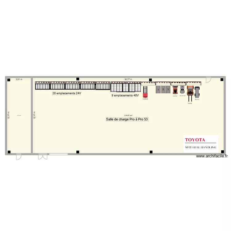 PRO A PRO 53. Plan de 