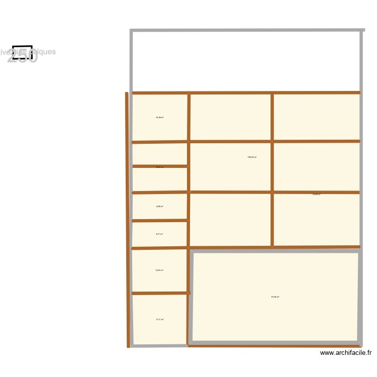 PLAC1. Plan de 0 pièce et 0 m2
