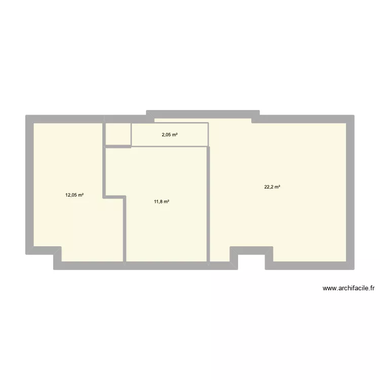 Loft Bradford. Plan de 