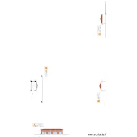 Coupe AA' + fa&ccedil;ades