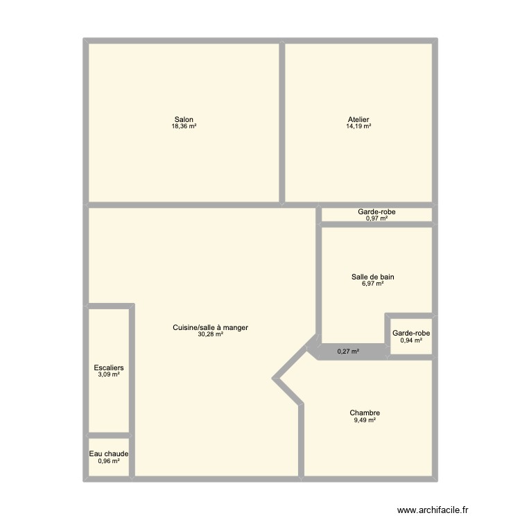 test2. Plan de 0 pièce et 0 m2