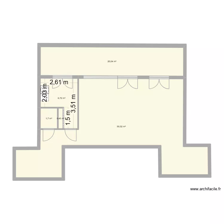 Brownfields. Plan de 5 Pièces et 79 m² Brownfields. Plan de 5 Pièces et 79 m²
