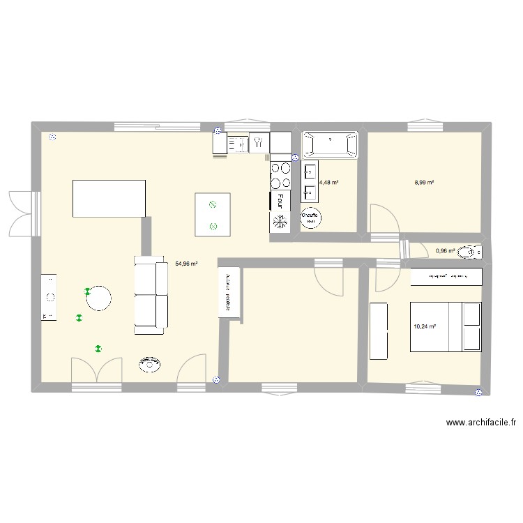 Notre maison d'amour bis. Plan de 0 pièce et 0 m2