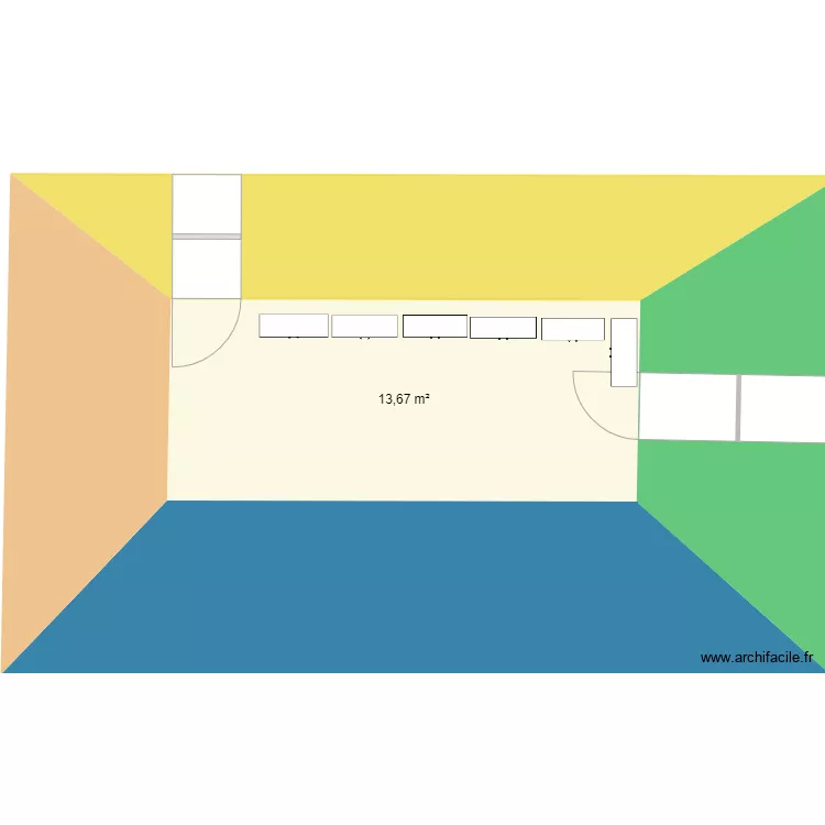 MURS ENI CARTHAGE. Plan de 