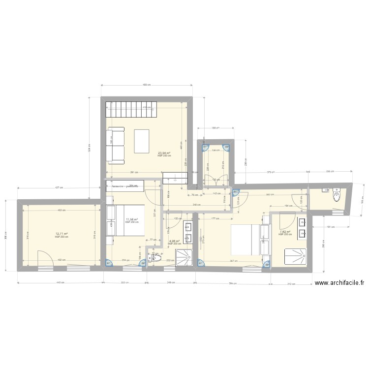 RDC VERGA. Plan de 0 pièce et 0 m2