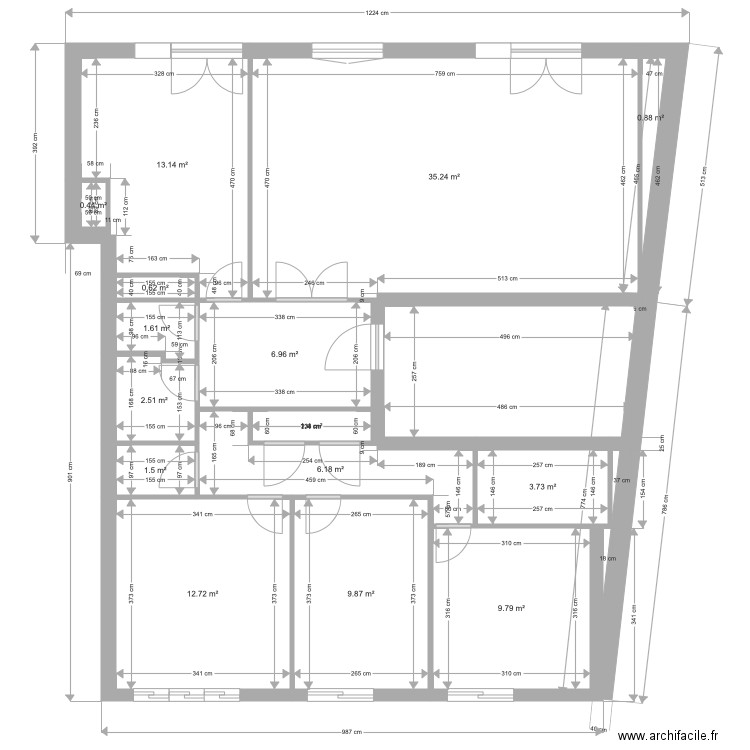 Bretteville. Plan de 0 pièce et 0 m2