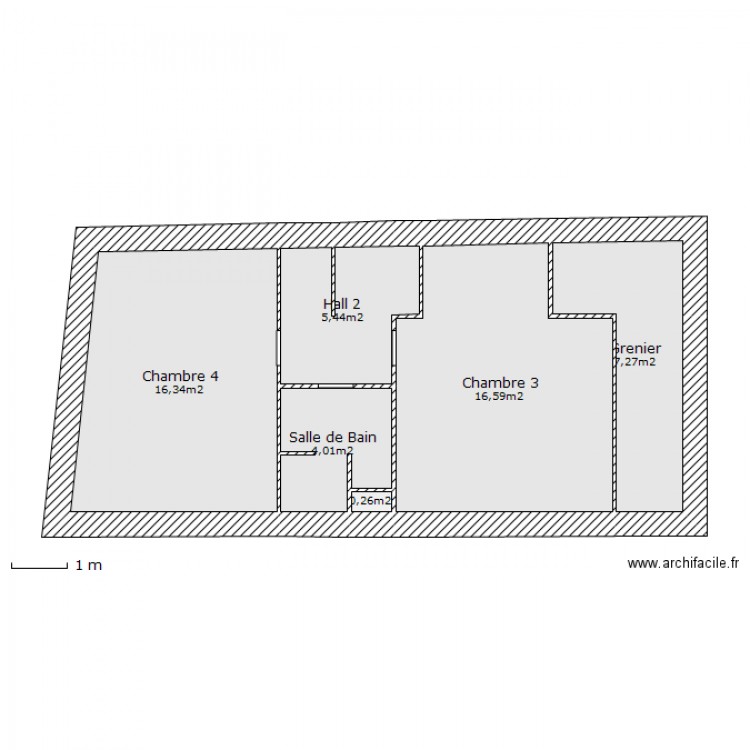 Finhan Niveau 3. Plan de 0 pièce et 0 m2