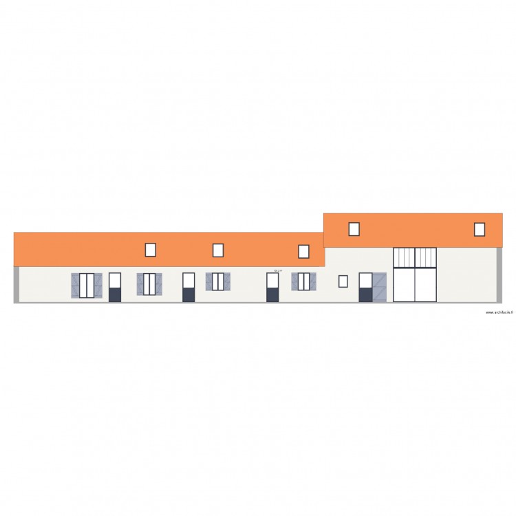 façade ok. Plan de 0 pièce et 0 m2