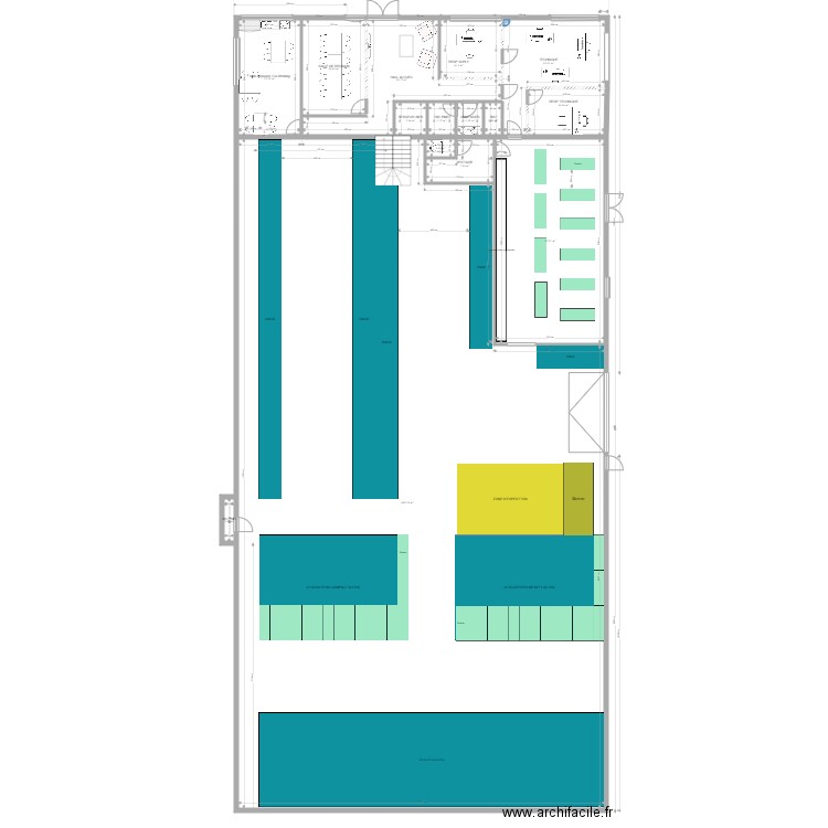 Neuville V4. Plan de 21 pièces et 1032 m2