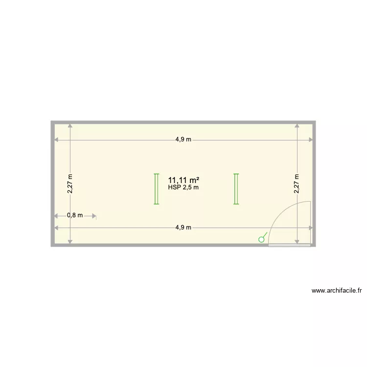 Cantonnement Provisoire 85 VH Local existant 1. Plan de Cantonnement Provisoire 85 VH Local existant 1. Plan de