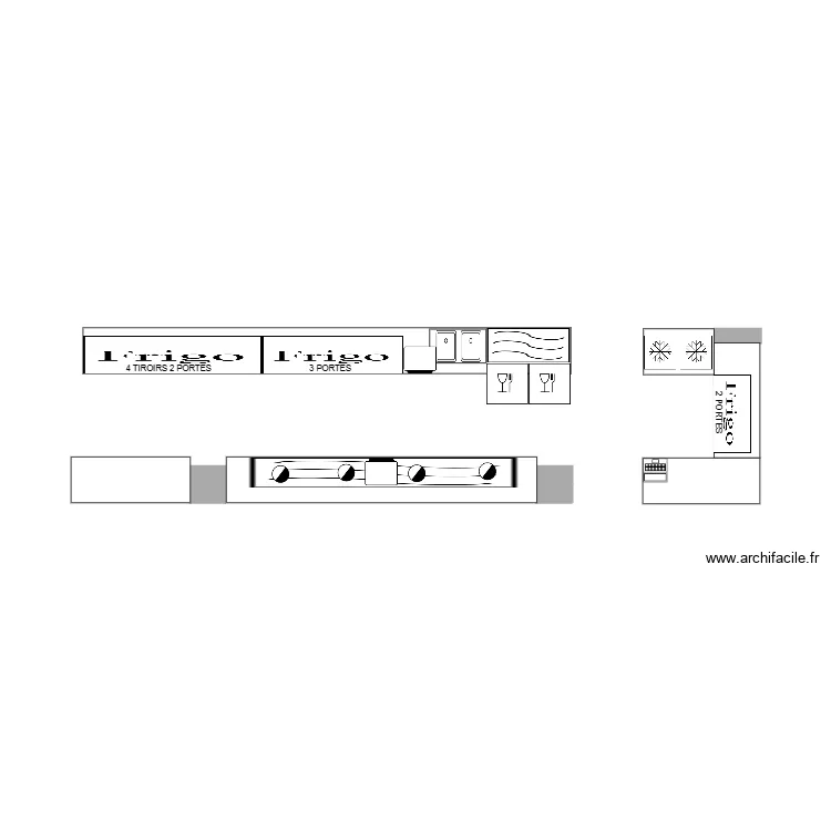 PETIT WASQUEHAL. Plan de 