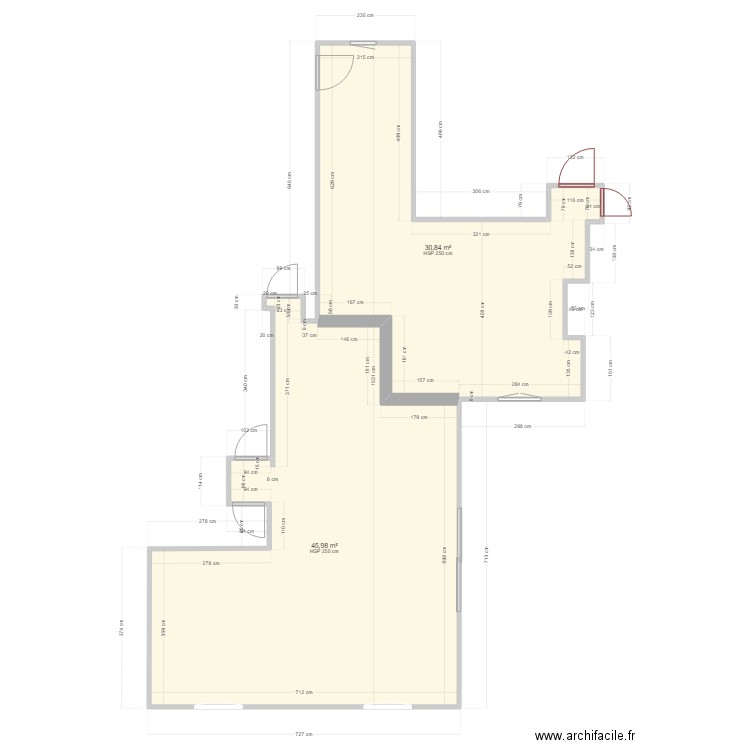 piece de vie Villevieux. Plan de 0 pièce et 0 m2